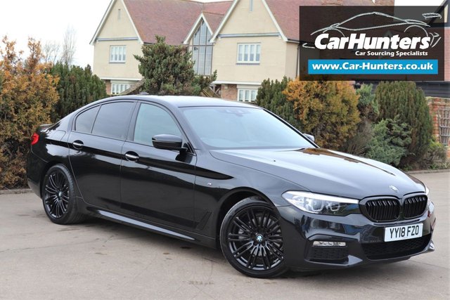 2018 18 BMW 5 SERIES 2.0 520D M SPORT 4d 188 BHP