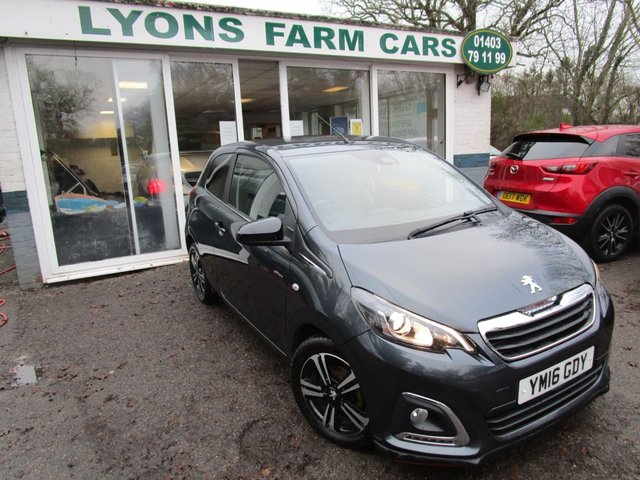 2016 16 Peugeot 108 1.2 PURETECH GT LINE 3d 82 BHP