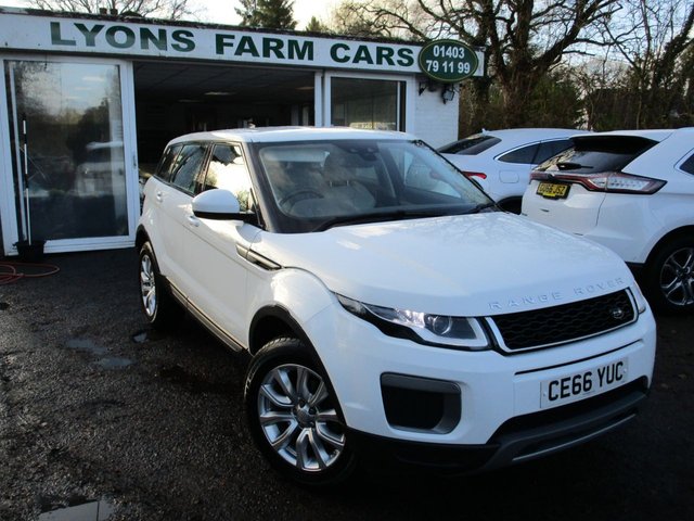 2016 66 Land Rover Range Rover Evoque 2.0 ED4 SE 5d 148 BHP