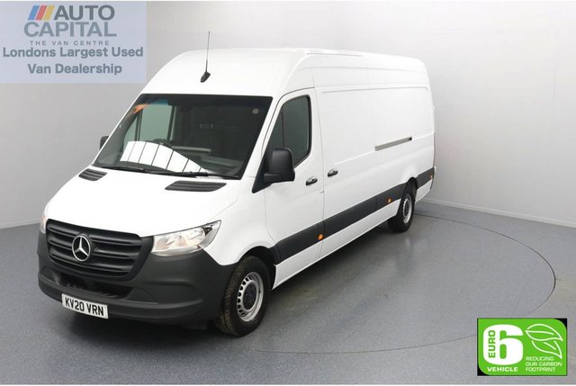 2020 20 MERCEDES-BENZ SPRINTER 2.1 314 CDI RWD 141 BHP L3 H2 LWB Euro 6 Low Emission