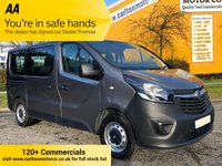 USED 2016 16 VAUXHALL VIVARO 1.6 COMBI MINIBUS SHUTTLE CDTI ECOFLEX AIR-CON T/SLD 