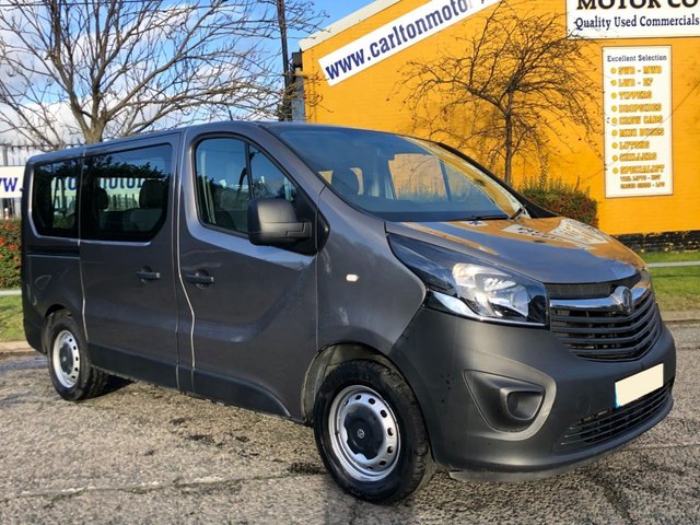 2016 16 Vauxhall Vivaro 1.6 COMBI MINIBUS SHUTTLE CDTI ECOFLEX AIR-CON T/SLD