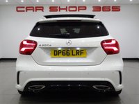 USED 2017 66 MERCEDES-BENZ A-CLASS 2.1 A200 D (134 BHP) AMG LINE (PREMIUM PLUS) 5DR..NAV..PANORAMIC SUNROOF..E/M/HEATED LEATHERS..CRUISE..R/CAMERA..XENONS..LEDS..KEYLESS GO PAN S/ROOF+LEDS+PARK+R/CAM+TINTS+LEATHER+NAV+CRUISE