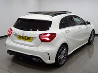 USED 2017 66 MERCEDES-BENZ A-CLASS 2.1 A200 D (134 BHP) AMG LINE (PREMIUM PLUS) 5DR..NAV..PANORAMIC SUNROOF..E/M/HEATED LEATHERS..CRUISE..R/CAMERA..XENONS..LEDS..KEYLESS GO PAN S/ROOF+LEDS+PARK+R/CAM+TINTS+LEATHER+NAV+CRUISE