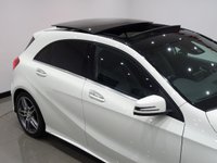 USED 2017 66 MERCEDES-BENZ A-CLASS 2.1 A200 D (134 BHP) AMG LINE (PREMIUM PLUS) 5DR..NAV..PANORAMIC SUNROOF..E/M/HEATED LEATHERS..CRUISE..R/CAMERA..XENONS..LEDS..KEYLESS GO PAN S/ROOF+LEDS+PARK+R/CAM+TINTS+LEATHER+NAV+CRUISE