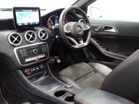 USED 2017 66 MERCEDES-BENZ A-CLASS 2.1 A200 D (134 BHP) AMG LINE (PREMIUM PLUS) 5DR..NAV..PANORAMIC SUNROOF..E/M/HEATED LEATHERS..CRUISE..R/CAMERA..XENONS..LEDS..KEYLESS GO PAN S/ROOF+LEDS+PARK+R/CAM+TINTS+LEATHER+NAV+CRUISE