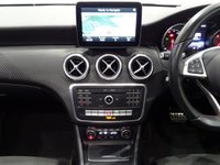 USED 2017 66 MERCEDES-BENZ A-CLASS 2.1 A200 D (134 BHP) AMG LINE (PREMIUM PLUS) 5DR..NAV..PANORAMIC SUNROOF..E/M/HEATED LEATHERS..CRUISE..R/CAMERA..XENONS..LEDS..KEYLESS GO PAN S/ROOF+LEDS+PARK+R/CAM+TINTS+LEATHER+NAV+CRUISE