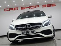 USED 2017 66 MERCEDES-BENZ A-CLASS 2.1 A200 D (134 BHP) AMG LINE (PREMIUM PLUS) 5DR..NAV..PANORAMIC SUNROOF..E/M/HEATED LEATHERS..CRUISE..R/CAMERA..XENONS..LEDS..KEYLESS GO PAN S/ROOF+LEDS+PARK+R/CAM+TINTS+LEATHER+NAV+CRUISE