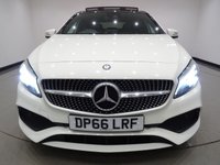 USED 2017 66 MERCEDES-BENZ A-CLASS 2.1 A200 D (134 BHP) AMG LINE (PREMIUM PLUS) 5DR..NAV..PANORAMIC SUNROOF..E/M/HEATED LEATHERS..CRUISE..R/CAMERA..XENONS..LEDS..KEYLESS GO PAN S/ROOF+LEDS+PARK+R/CAM+TINTS+LEATHER+NAV+CRUISE