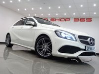 USED 2017 66 MERCEDES-BENZ A-CLASS 2.1 A200 D (134 BHP) AMG LINE (PREMIUM PLUS) 5DR..NAV..PANORAMIC SUNROOF..E/M/HEATED LEATHERS..CRUISE..R/CAMERA..XENONS..LEDS..KEYLESS GO PAN S/ROOF+LEDS+PARK+R/CAM+TINTS+LEATHER+NAV+CRUISE