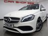 USED 2017 66 MERCEDES-BENZ A-CLASS 2.1 A200 D (134 BHP) AMG LINE (PREMIUM PLUS) 5DR..NAV..PANORAMIC SUNROOF..E/M/HEATED LEATHERS..CRUISE..R/CAMERA..XENONS..LEDS..KEYLESS GO PAN S/ROOF+LEDS+PARK+R/CAM+TINTS+LEATHER+NAV+CRUISE