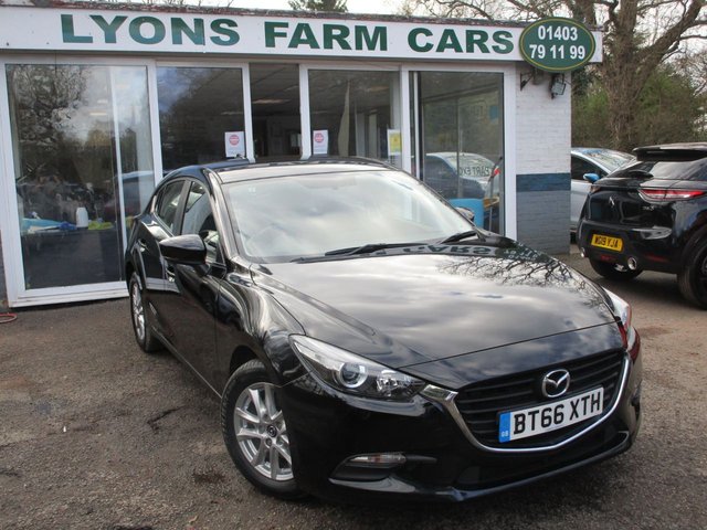 2017 66 Mazda 3 1.5 D SE NAV 5d 104 BHP