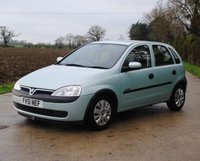 USED 2002 51 VAUXHALL CORSA 1.2 COMFORT 16V 5d 75 BHP www.suffolkcarcentre.co.uk - Located at Ilketshall