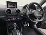 USED 2017 67 AUDI S3 2.0 SPORTBACK TFSI QUATTRO BLACK EDITION 5d 306 BHP F/S/H, PAN ROOF, LEATHER, NAV