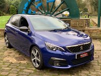 USED 2019 19 PEUGEOT 308 1.5 BLUEHDI S/S GT LINE 5d 129 BHP Stunning (Limited Edition) 308 BlueHDi 130bhp GT/Line 5dr 1 owner car having covered 18,278 miles from new (hence very low price). Great specification including sat-nav and 17 inch diamond cut alloys, huge saving on list price when new.