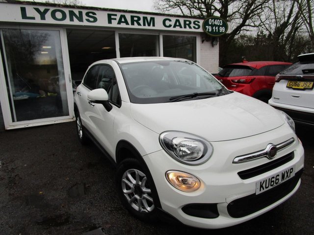 2016 66 Fiat 500x 1.6 POP 5d 110 BHP