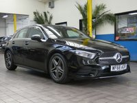 USED 2018 68 MERCEDES-BENZ A-CLASS 1.3 A 200 AMG LINE PREMIUM 5d 161 BHP SAT NAV REAR VIEW CAMERA