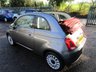 USED 2016 66 FIAT 500C 0.9 TWINAIR CONVERTIBLE LOUNGE 3d 105 BHP *RARE CAR* Full Service History (Fiat + ourselves), One Owner, MOT until December 2021, Great fuel economy! ZERO Road Tax!
