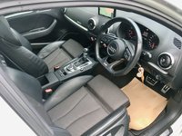 USED 2016 66 AUDI A3 1.4 TFSI S LINE 5d AUTO 148 BHP PANORAMIC SUNROOF/30 POUND Annual Road Tax /AUDI HISTORY/ULEZ Compliant\\SAT NAV\\HEATED FRONT SEATS AUDI UK + 1 DOCTOR OWNER /// GREAT CONDITION INSIDE AND OUT,,,