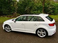 USED 2016 66 AUDI A3 1.4 TFSI S LINE 5d AUTO 148 BHP PANORAMIC SUNROOF/30 POUND Annual Road Tax /AUDI HISTORY/ULEZ Compliant\\SAT NAV\\HEATED FRONT SEATS AUDI UK + 1 DOCTOR OWNER /// GREAT CONDITION INSIDE AND OUT,,,