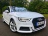 USED 2016 66 AUDI A3 1.4 TFSI S LINE 5d AUTO 148 BHP PANORAMIC SUNROOF/30 POUND Annual Road Tax /AUDI HISTORY/ULEZ Compliant\\SAT NAV\\HEATED FRONT SEATS AUDI UK + 1 DOCTOR OWNER /// GREAT CONDITION INSIDE AND OUT,,,