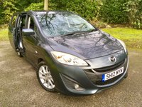 USED 2012 12 MAZDA MAZDA 5 2.0 SPORT 5d 148 BHP /7 FULL BLACK LEATHER SEATS/ ONLY 61,000 MILES/FULL MAZDA PRINTOUT SERVICE HISTORY GREAT CONDITION INSIDE AND OUT,,NEW TYRES AND BRAKES JUST DONE