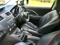 USED 2012 12 MAZDA MAZDA 5 2.0 SPORT 5d 148 BHP /7 FULL BLACK LEATHER SEATS/ ONLY 61,000 MILES/FULL MAZDA PRINTOUT SERVICE HISTORY GREAT CONDITION INSIDE AND OUT,,NEW TYRES AND BRAKES JUST DONE