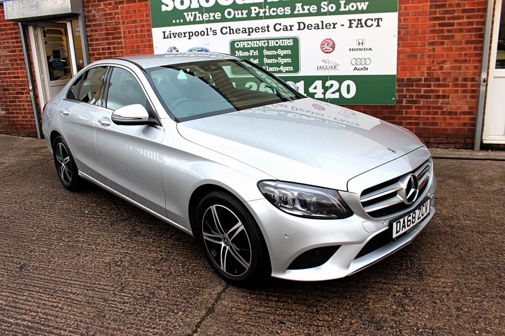 2018 68 MERCEDES-BENZ C-CLASS 1.5 C 200 SPORT PREMIUM 4d 181 BHP