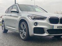 USED 2017 17 BMW X1 2.0 XDRIVE20D M SPORT 5d 188 BHP 4 WHEEL DRIVE AUTO Navigation Leather