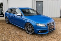 USED 2010 59 AUDI A4 3.0 S4 AVANT QUATTRO 5d 329 BHP SPRINT BLUE+BUCKET SEATS