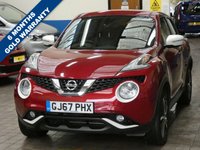 USED 2017 67 NISSAN JUKE 1.5 N-CONNECTA DCI 5d 110 BHP SAT NAV REAR VIEW CAMERA