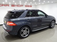 USED 2014 64 MERCEDES-BENZ M-CLASS 3.0 V6 ML350 BLUETEC (258 BHP) AMG LINE (PREMIUM) 4MATIC AUTO ( EURO 6 ) S/S 5DR + NAV + PANORAMIC E/SUNROOF + E/M/HEATED LEATHERS + CRUISE + XENONS..LEDS + R/CAMERA + F-R PARK + PRIVACY + POWER BOOT + E/TOWBAR 21S+PANROOF+XENON+R/CAM+PARK+EHM LEATHER+NAV+CRUISE