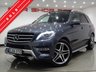 USED 2014 64 MERCEDES-BENZ M-CLASS 3.0 V6 ML350 BLUETEC (258 BHP) AMG LINE (PREMIUM) 4MATIC AUTO ( EURO 6 ) S/S 5DR + NAV + PANORAMIC E/SUNROOF + E/M/HEATED LEATHERS + CRUISE + XENONS..LEDS + R/CAMERA + F-R PARK + PRIVACY + POWER BOOT + E/TOWBAR 21S+PANROOF+XENON+R/CAM+PARK+EHM LEATHER+NAV+CRUISE