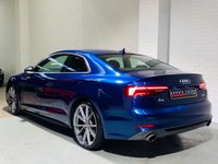 USED 2017 17 AUDI A5 2.0 TFSI S LINE 2d 188 BHP Scuba Blue, 20in RS Style Wheels, LED Headlights