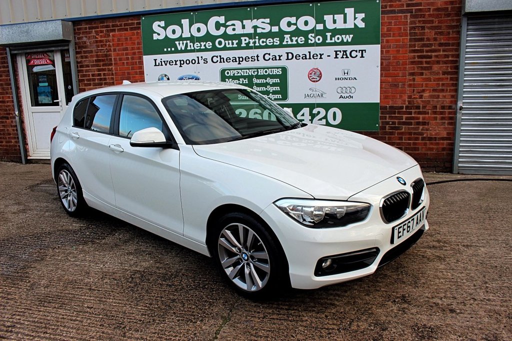 2017 67 BMW 1 SERIES 2.0 118D SPORT 5d 147 BHP