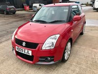 USED 2009 09 SUZUKI SWIFT 1.6 SPORT 3d 125 BHP Excellent Condition, New MOT