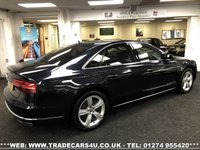 USED 2014 14 AUDI A8 3.0 TDI QUATTRO SPORT EXECUTIVE 4d 254 BHP FREE UK DELIVERY*VIDEO AVAILABLE* FINANCE ARRANGED* PART EX*HPI CLEAR
