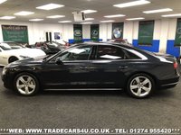 USED 2014 14 AUDI A8 3.0 TDI QUATTRO SPORT EXECUTIVE 4d 254 BHP FREE UK DELIVERY*VIDEO AVAILABLE* FINANCE ARRANGED* PART EX*HPI CLEAR