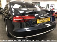 USED 2014 14 AUDI A8 3.0 TDI QUATTRO SPORT EXECUTIVE 4d 254 BHP FREE UK DELIVERY*VIDEO AVAILABLE* FINANCE ARRANGED* PART EX*HPI CLEAR