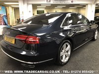 USED 2014 14 AUDI A8 3.0 TDI QUATTRO SPORT EXECUTIVE 4d 254 BHP FREE UK DELIVERY*VIDEO AVAILABLE* FINANCE ARRANGED* PART EX*HPI CLEAR