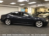 USED 2014 14 AUDI A8 3.0 TDI QUATTRO SPORT EXECUTIVE 4d 254 BHP FREE UK DELIVERY*VIDEO AVAILABLE* FINANCE ARRANGED* PART EX*HPI CLEAR