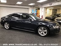 USED 2014 14 AUDI A8 3.0 TDI QUATTRO SPORT EXECUTIVE 4d 254 BHP FREE UK DELIVERY*VIDEO AVAILABLE* FINANCE ARRANGED* PART EX*HPI CLEAR