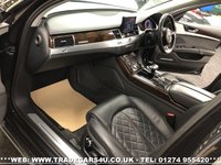 USED 2014 14 AUDI A8 3.0 TDI QUATTRO SPORT EXECUTIVE 4d 254 BHP FREE UK DELIVERY*VIDEO AVAILABLE* FINANCE ARRANGED* PART EX*HPI CLEAR