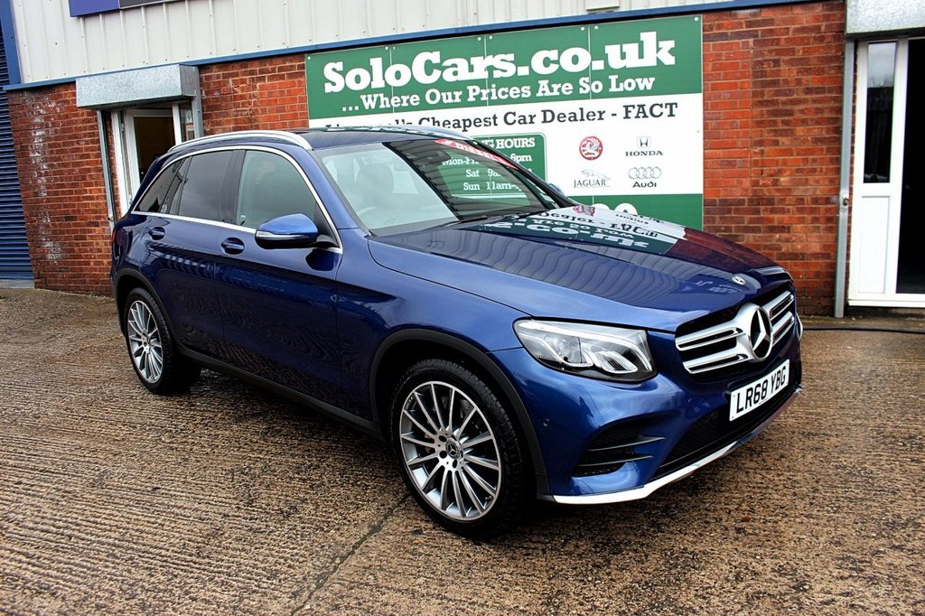 2018 68 MERCEDES-BENZ GLC-CLASS 2.1 GLC 250 D 4MATIC AMG LINE 5d AUTO 201 BHP