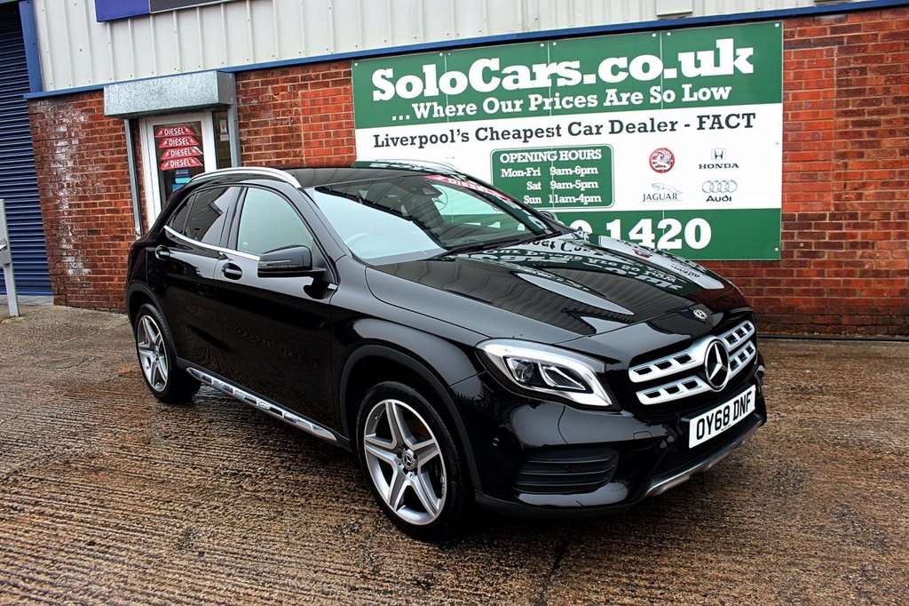 2018 68 MERCEDES-BENZ GLA-CLASS 2.1 GLA 220 D 4MATIC AMG LINE PREMIUM 5d AUTO 174 BHP