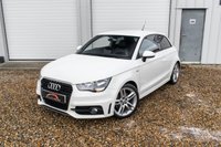 USED 2011 52 AUDI A1 1.4 TFSI S LINE 3d 122 BHP FULL SERVICE HISTORY+CREAM WHITE