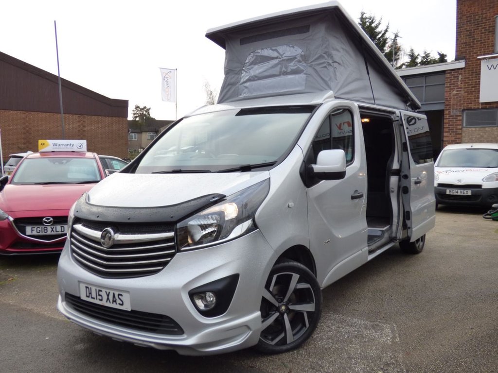 new vauxhall vivaro campervan