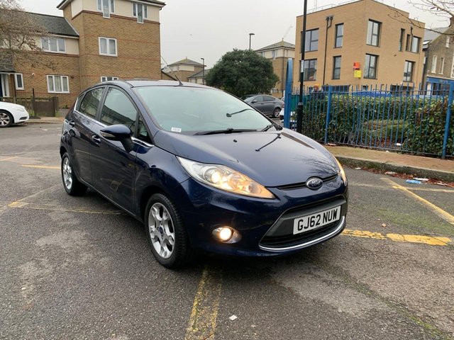 2012 62 FORD FIESTA 1.4 ZETEC 16V 5d 96 BHP 