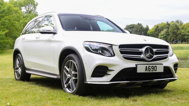 2018 18 Mercedes-Benz GLC-Class GLC 220d (170) 4Matic AMG Line Premium Plus 5dr AWD 9G-Tronic Automatic Euro 6 (Panoramic Sunroof, Running Boards, Driving Assistant Pack)