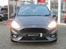 USED 2018 67 FORD FIESTA 1.0 ST-LINE 3d 124 BHP Finished in MAGNETIC METALLIC with contrasting GREY SPORTS Cloth interior trim. This Fiesta is a small car that you can really enjoy driving. Economical and cheap to run, stylish to look at and some great features. Specification includes Sat Nav, DAB radio, B/Tooth, 17" Alloys, Heated Front Screen, Air Con and much more. This is a must for the first time driver or small family. Ford Dealer Serviced at 18202 miles and on arrival at 31270 miles. 12 Months MOT.